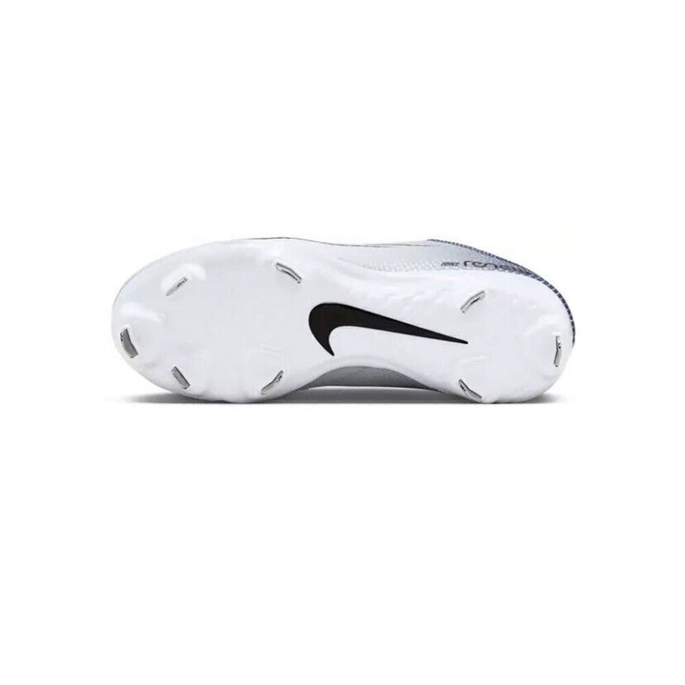 Nike Hyperdiamond 4 Pro Cleats Women’ 8 White Blue Metal Fastpitch Softball NWT - Picture 7 of 10